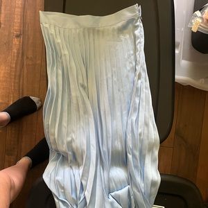 Baby blue Zara skirt
